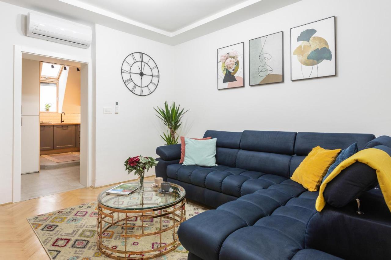 Apartament Design 1Bdr Loft Near Kvaternik Square Zagrzeb Zewnętrze zdjęcie
