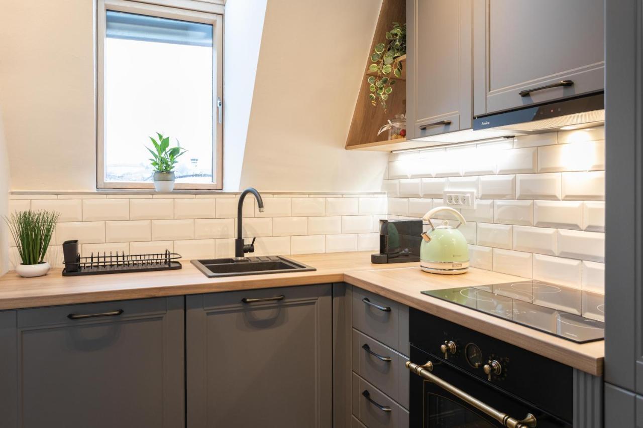 Apartament Design 1Bdr Loft Near Kvaternik Square Zagrzeb Zewnętrze zdjęcie